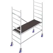 KRAUSE STABILO aluminijumska sklopiva pokretna skela radna visina 3m 771018
